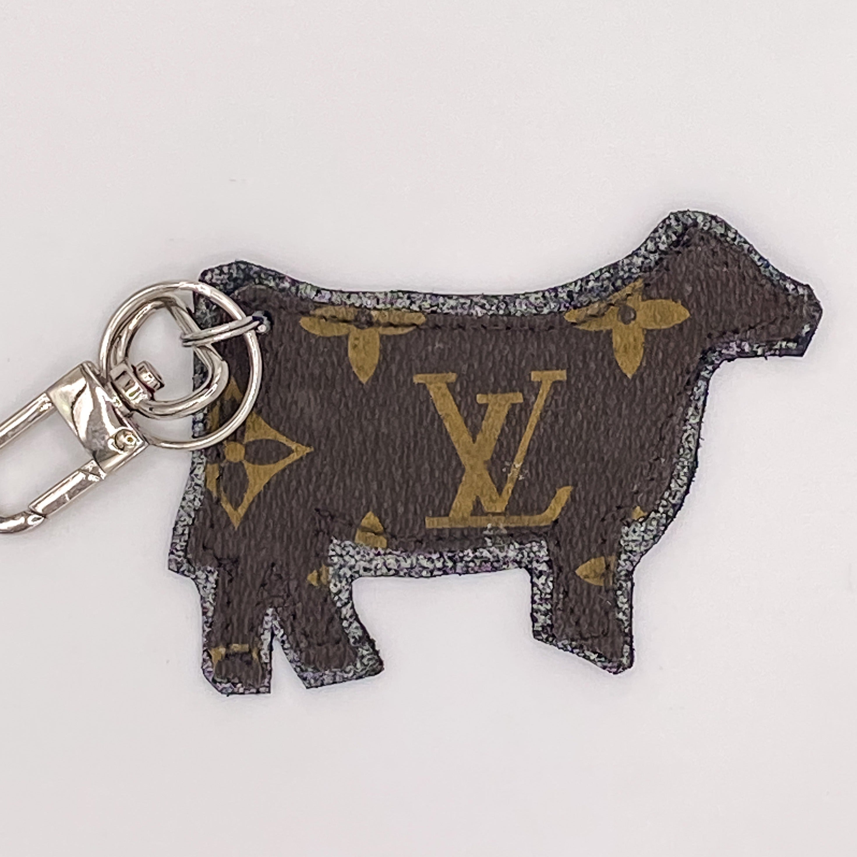 Louis Vuitton Cow Keychain, Beautiful Cow Keychain