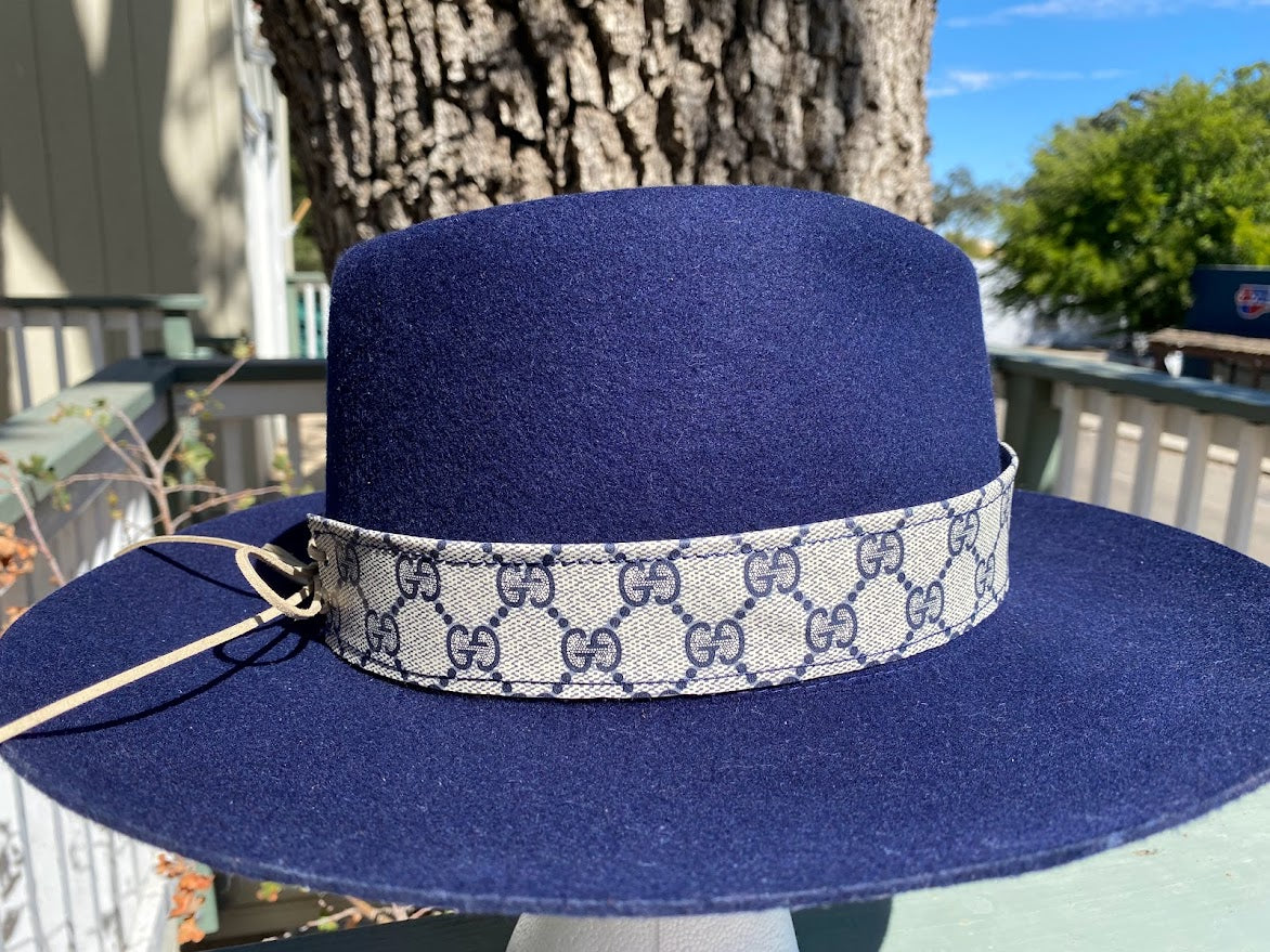 Blue GG hatband